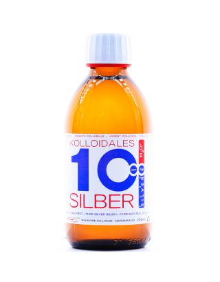 Kolloidales Silber 10PPM 250ml Silberwasser Premiumqualität