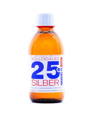 Kolloidales Silber 25PPM 250ml Silberwasser Premiumqualität