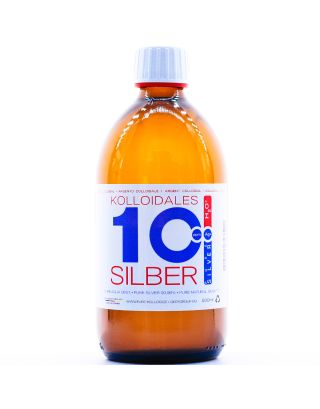 Kolloidales Silber 10PPM 500ml Silberwasser Premiumqualität
