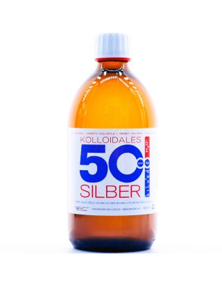 Kolloidales Silber 50PPM 500ml Silberwasser Premiumqualität