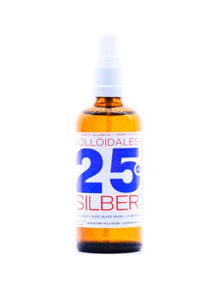 Kolloidales Silber 25PPM 100ml Sprühflasche / Spray Premiumqualität