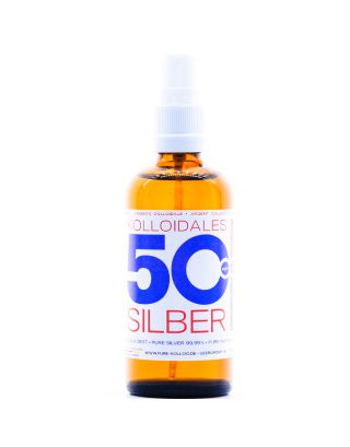 Kolloidales Silber 50PPM 100ml Sprühflasche / Spray Premiumqualität